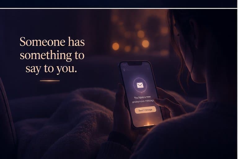 Someone has something to say to you